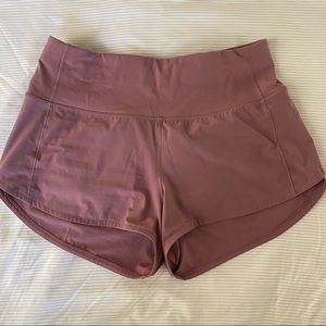 Lululemon Speed Up Short Hi-Rise 2.5” Sz 6